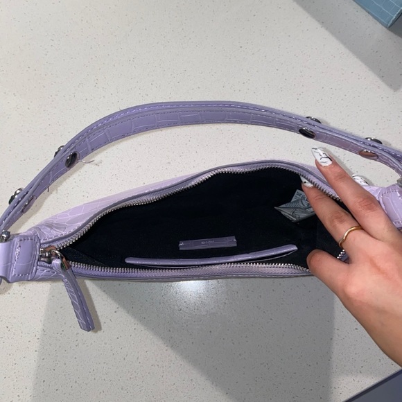 Lilas purple tote bag - Picture 2 of 2